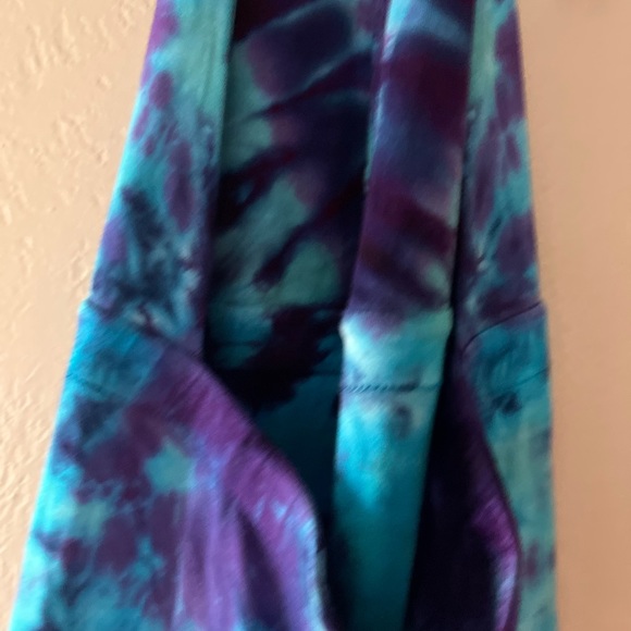 Awesomeness Designs Colorful Tie Dye Halter Maxi Dress - Picture 2 of 12